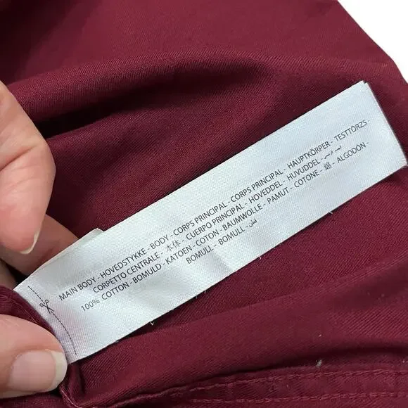 Ariat Boys Team Logo Twill Shirt XL Button Down Red Western Cowboy Rodeo Youth - Picture 8 of 10